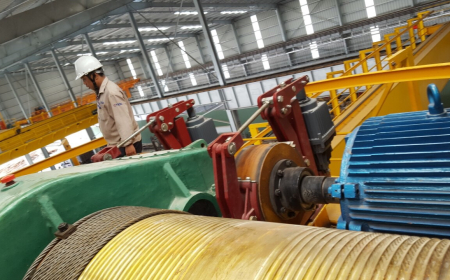 Kiểm định thiết bị nâng kiểu cầu (cầu trục, cổng trục, bán cổng trục, palăng điện)